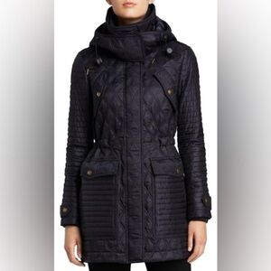 Burberry Brit Bosworth Quilted Patchwork Jacket Coat